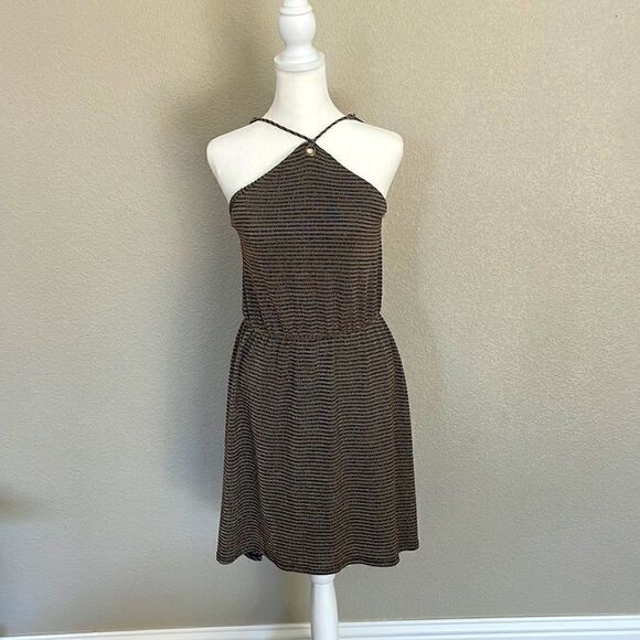 EVERLY Striped Dress. Size Small. - Picture 1 of 3